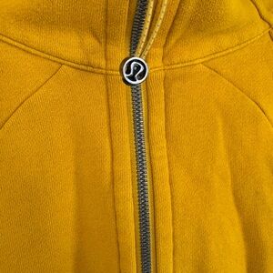 Lululemon Mustard Zip-Up Jacket